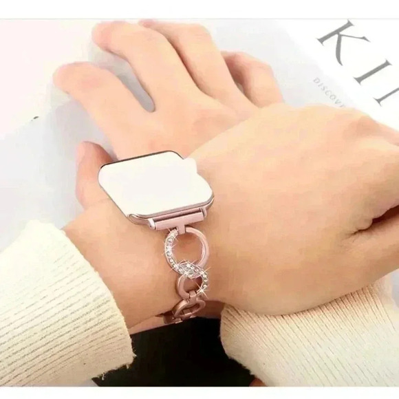 Sparkling Rhinestone Apple Watch Band - Picture 1 of 4